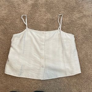 Light tan crop top